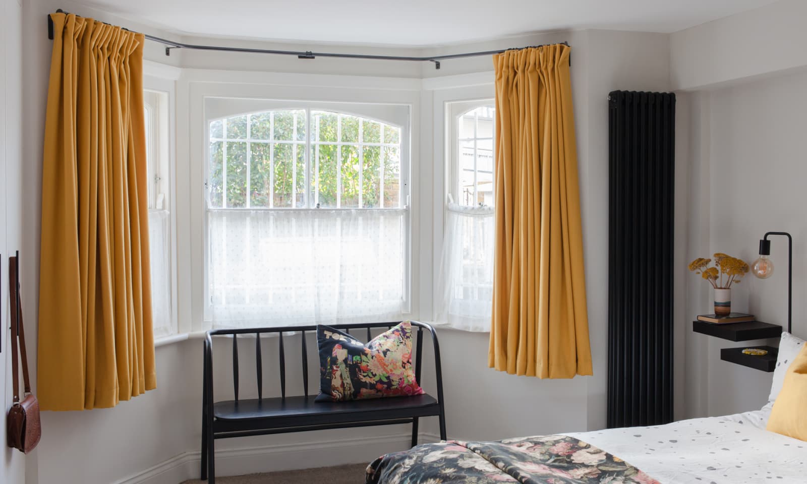 Shop Made to Measure Bay Window Curtains stitched.co.uk